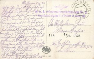 Die Verbündeten in Russisch-Polen-1916 WW1 MILITARY-AUSTRO-HUNGARY ARMY POSTCARD