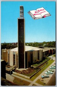 Oklahoma City Oklahoma 1960s Postcard St. Lukes Methodist Church
