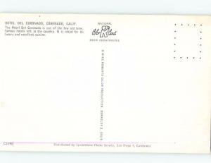 Unused Pre-1980 HOTEL SCENE Coronado - Near San Diego California CA B0075