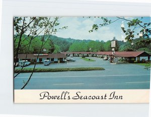 Postcard Powell's Seacoast Inn, Reedsport, Oregon