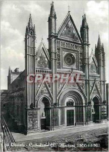 Postcard Modern Orvieto Cathedral (L Maitani 1300 1330)