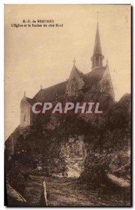 Old Postcard N D Behuard The Church And The Rock North Coast