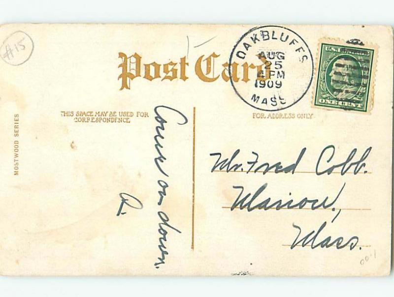 Pre-Linen comic MAN WITH SUITCASE SEEN THROUGH THE KEYHOLE HL2832