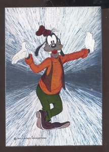 WALT DISNEY DISNEYLAND GOFFY METALLIC LOOK VINTAGE POSTCARD