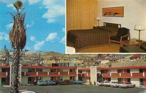 Butte, Montana CAPRI MOTEL Roadside Lauretta Studio 1972 Chrome Vintage Postcard