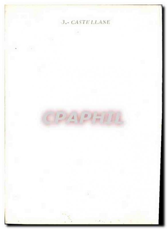 Postcard Modern Castellane