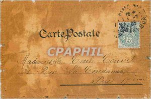 Postcard Old Versailles 1678