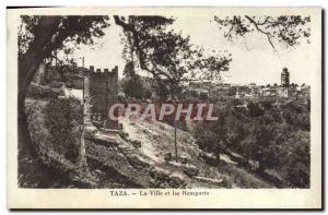 Old Postcard Taza City and Ramparts