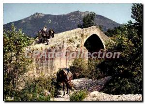 Modern Postcard Corsica Bridge Genoa From To From Around Sartene