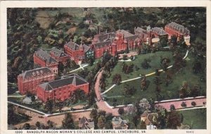 Randolph Macon Womans College And Campus Lynchburg Virginia