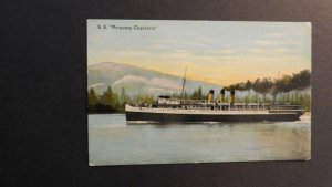 Mint Ship Postcard S.S. Princess Charlotte 1