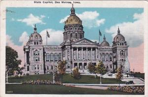 Iowa Des Moines State Capitol Building 1929