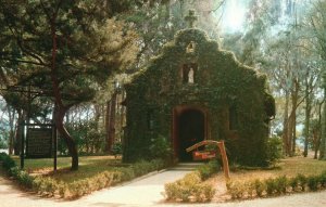 Vintage Postcard The Oldest Mission & Shrine St. Augustine Florida FL