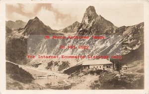 Slovakia, Vysoke Tatry, RPPC, Mountain, Photo