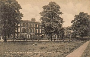 RICHMOND SURREY ENGLAND~MAIDS OF HONOUR ROW~D.P.S. SERIES PHOTO POSTCARD