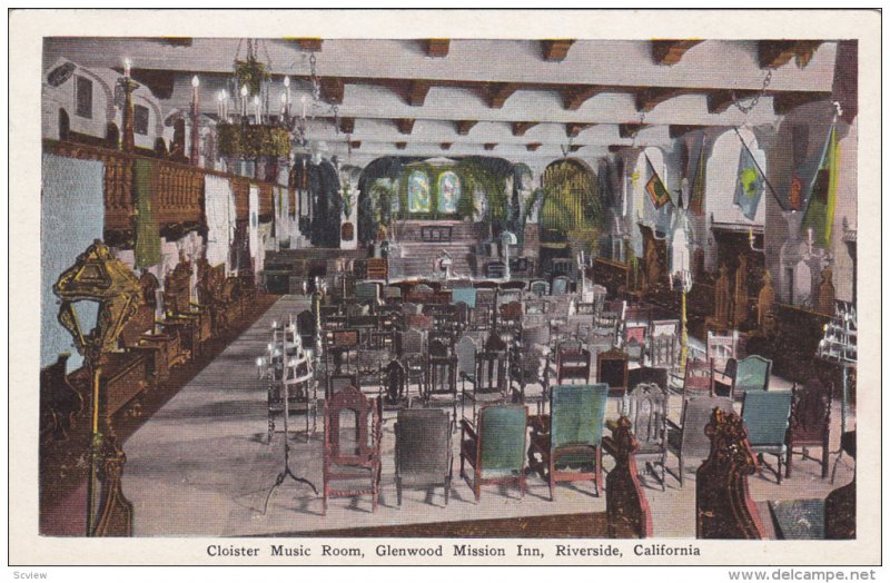 Cloister Music Room , Glenwood Mission Inn , RIVERSIDE , California , 00-10s