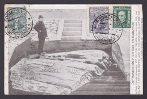 GERMANY, Postcard, Bodenbach, Hunger stone