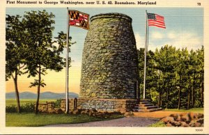 Maryland Boonsboro First Monument To George Washington Near U S 40