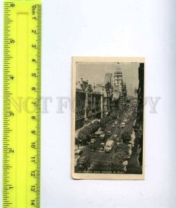 222693 ARGENTINA BUENOS AIRES Avenida de Mayo old miniature postcard