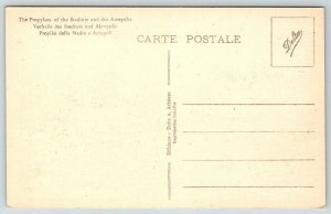 Athens  Greece  Stadium  Postcard