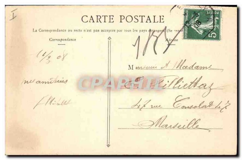 Postcard Old Courthouse Lyon and Fourviere