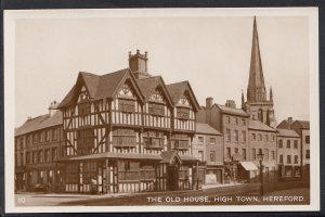 Herefordshire Postcard - The Old House, High Town, Hereford   A9070