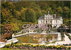 Modern Postcard Royal Castle of Linderhof