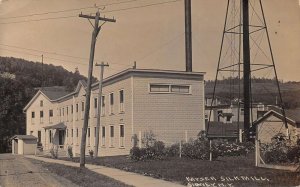 Sidney New York Kayser Silk Mill Real Photo Vintage Postcard AA75222