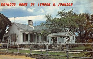 Boyhood Home Of Lyndon Baines Johnson - Johnson City, Texas TX  