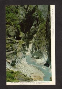 Swallow's Caves Taiwan Republic of  China Postcard