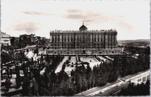 Spain Madrid Orient Palace Northern Facade Vintage RPPC C186