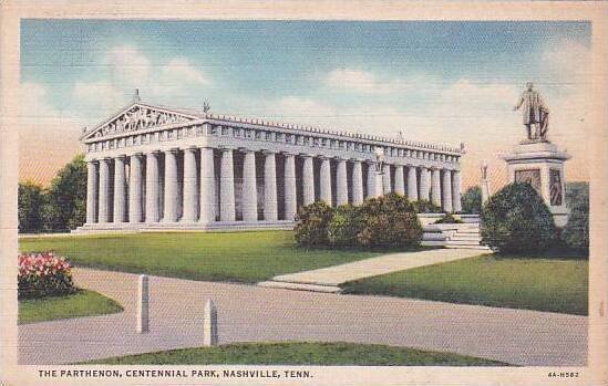 Tennesse Nashville The Parthenon Centennial Park 1909