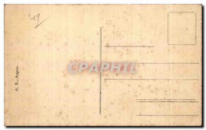 Old Postcard Ecuille castle wad Plessis