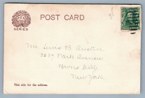 RIDLEY PARK LAKE PA ANTIQUE POSTCARD