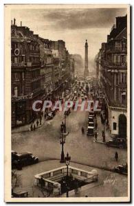 Old Postcard Paris Street of Peace