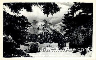 Real Photo - Paradise Inn - Rainier National Park, Washington WA  