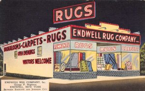 Endwell New York Endwell Rug Company Store Vintage Postcard AA71959