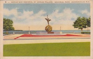 World War Memorial By Adrian Pillars Memorial Park Jacksonville Florida 1943