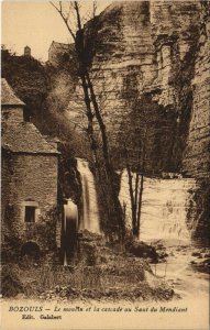 CPA BOZOULS - Le moulin et la cascade au Saut du Mendiant (133171)