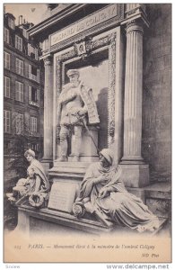 PARIS, 1900-1910's; Monument Eleve A La Memoire De L'amiral Coligny