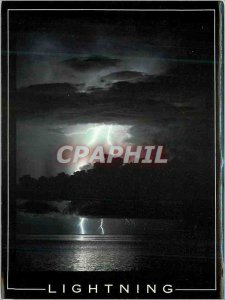 Modern Postcard Lightning