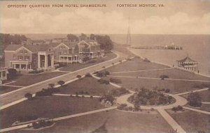 virginia Fortress Monroe Hotel Chamberlin Albertype