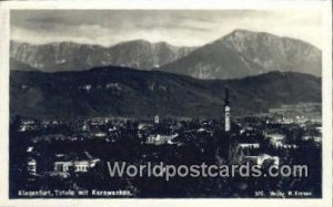 Klagenfurt, Totale Karawanken Austria 1907 