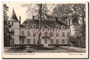 Jouarre Old Postcard Chateau de Lagny