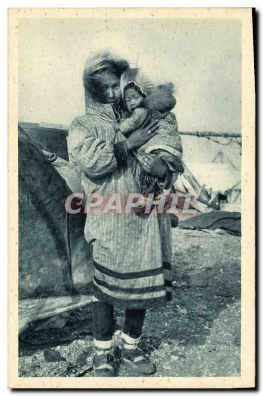 Old Postcard Polar North America treasure His Arctic Circle Alaska