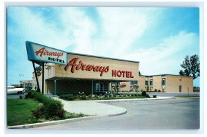 Airways Hotel Motel Motor Court Buffalo NY New York Postcard (DE11)