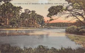 Craigville Massachsuetts Lily Pond Inn Waterfront Antique Postcard K42349