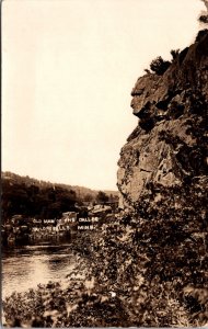 Real Photo Postcard Old Man of The Dalles in Taylors Falls, Minnesota