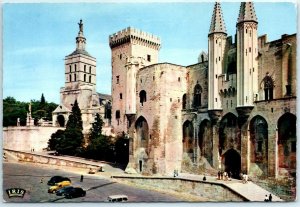 M-24026 The Popes' Palace the Campane Tower and Notre-Dame-des-Doms France