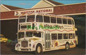Road Transport Postcard - Western National 2102 Bristol FLF6B Bus  Ref.SW9700
